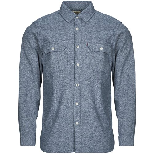Levi&amp;#039;s Srajce z dolgimi rokavi JACKSON WORKER Modra Slike