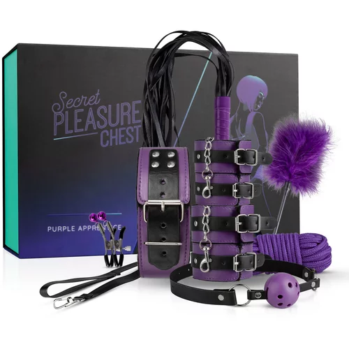Loveboxxx Darilni komplet Secret Pleasure Chest Purple Apprentice