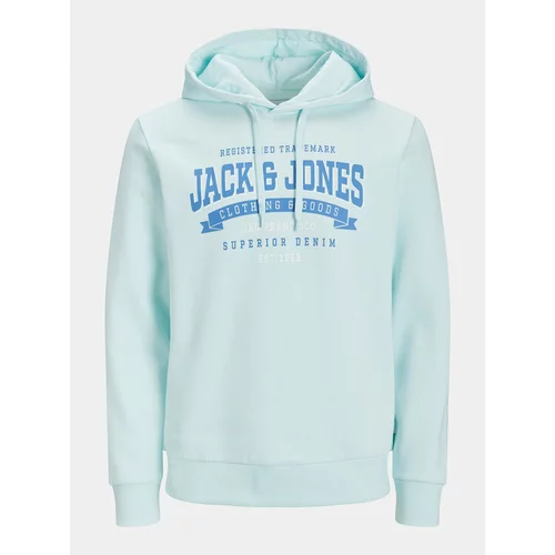Jack & Jones Jopa Logo 12233597 Modra Standard Fit
