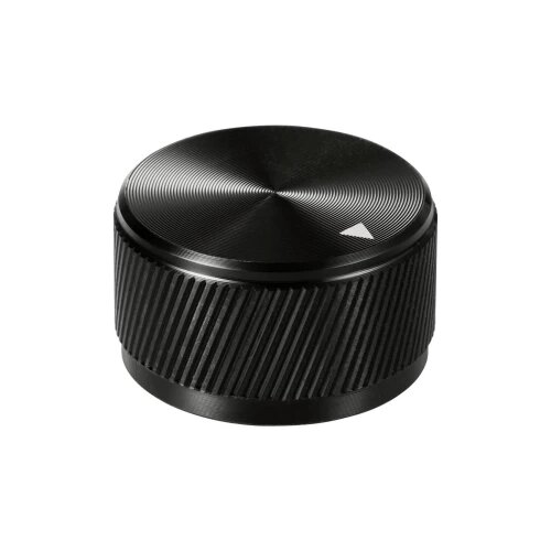 TRU COMPONENTS TC-11613816 okretni gumb s gumbom za obilježavanje crna (Ø x V) 30 mm x 17 mm aluminij 1 St. Cijene