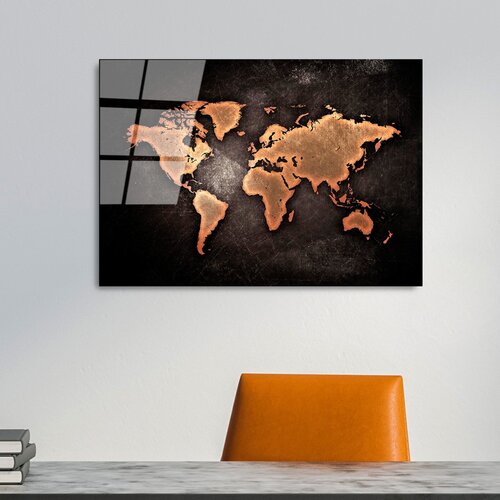 WALLXPERT UV-379 50 x 70 Multicolor Decorative Tempered Glass Painting Cene