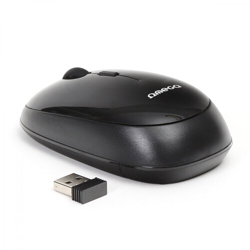 Omega brezžična optična mi&amp;scaron;ka 2,4GHz 1600DPI + USB nano receiver Slike