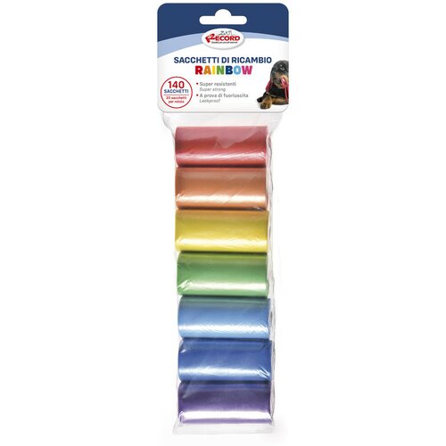 RECORD higijenske kesice za izmet mini rainbow 7x20/1 Slike