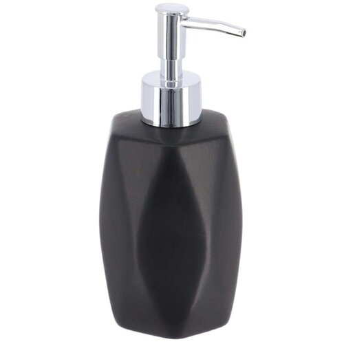 Tendance dozator za sapun diamond shape 330 ml keramika, crni Cijene