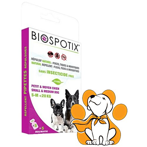 Biospotix spotOn Antiparazitske Ampule za Pse do 20kg, Protiv Kožnih Parazita Cene