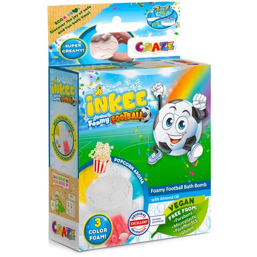 Craze INKEE Foamy Football kroglica za kopel za otroke 1 kos Cene