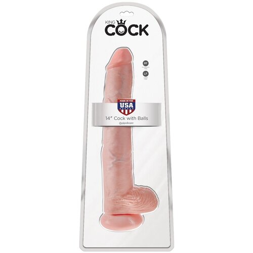 King Cock dildo z modi 14, 37cm Cene
