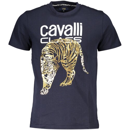 Cavalli Class SHORT SLEEVE T-SHIRT MEN BLUE Cene