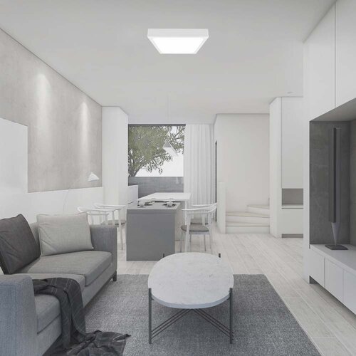  LED plafonsko svetlo za kupatilo LED/30W/230V 6500K IP44 42x42 cm belo Slike