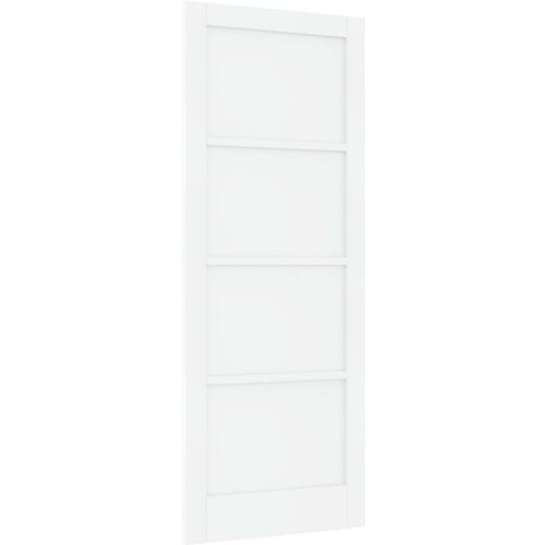 Unutarnja vrata 'ORKDAL'Bijela 83x211x4 cm od punog drva Cijene