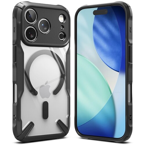 Ringke Fusion X MagSafe maska za iPhone 17 Pro Max - crna Slike