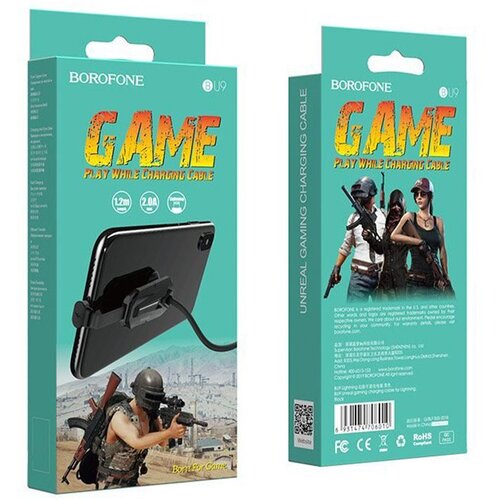 Borofone USB Kabal Lightning Gaming crni BU9 Cijene
