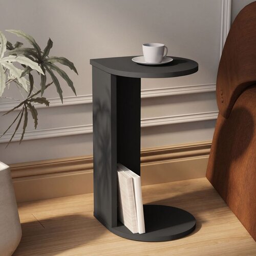 Hanah home pomoćni sto drop, 30 cm, antracit Slike