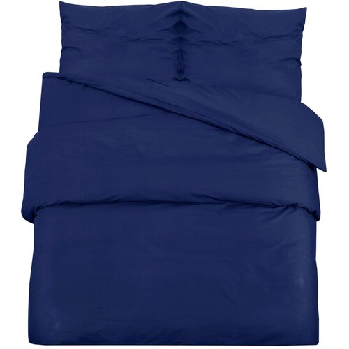 Maison Chic Komplet posteljnine - Posteljnina mornarsko modra 200x220 cm lahka mikrovlakna, (21786821) Slike