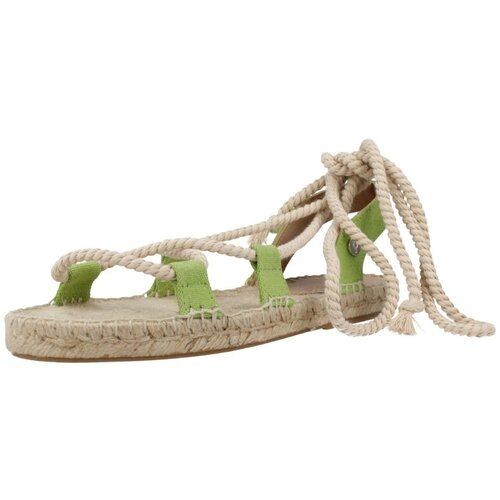 YELLOW Espadrile ARIADNA Zelena Slike