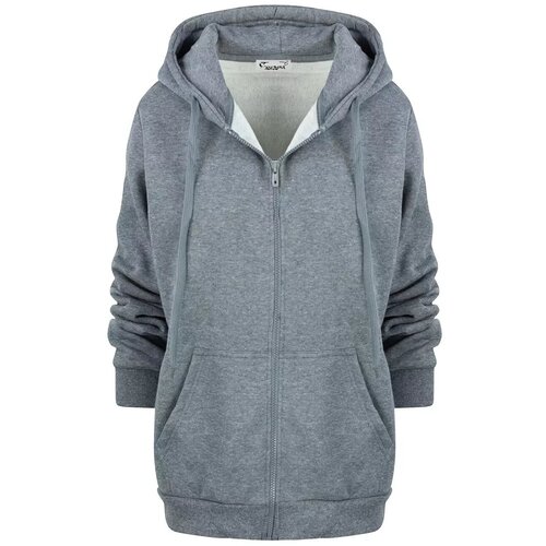 Pri Unzipped kangaroo sweatshirt with hood DYLAN Slike