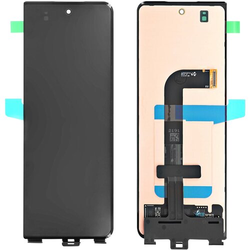 Samsung Originalni zunanji zaslon Galaxy Z Fold 3 5G, celoten blok s crnim LCD zaslonom na dotik, servisni paket, (21733322) Cene