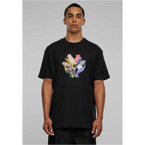 Mister Tee Black T-shirt Coral Oversize Slike
