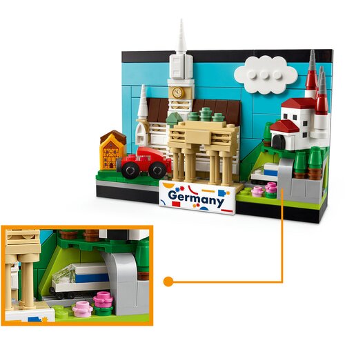 Lego iconic - razglednica iz nemačke (40954) Slike