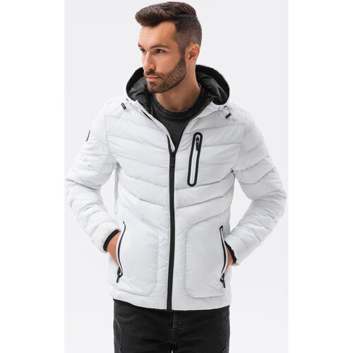 Ombre parke mo&amp;scaron;ka izolirana bunda (C356WHITE) pisana Slike