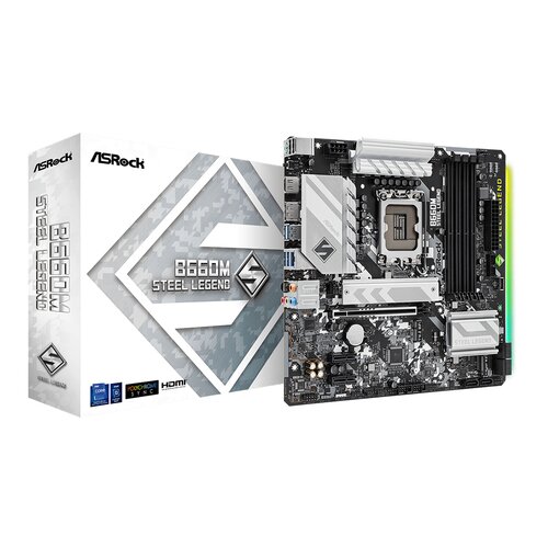 AsRock Osnovna plošča s1700 B660M Steel Legend Cene