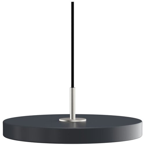 UMAGE Antracitno siva LED viseća svjetiljka s metalnim sjenilom &amp;oslash; 31 cm Asteria Mini &amp;ndash; Slike