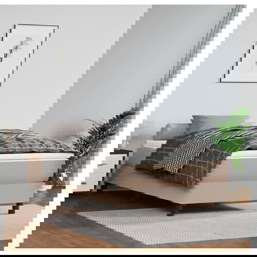 vidaXL Okvir za krevet s oprugama cappuccina 90x190 cm od umjetne kože Cene