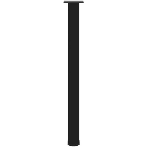 VidaXL noge stolića za kavu 4 kom crne 100-102 cm čelik Slike