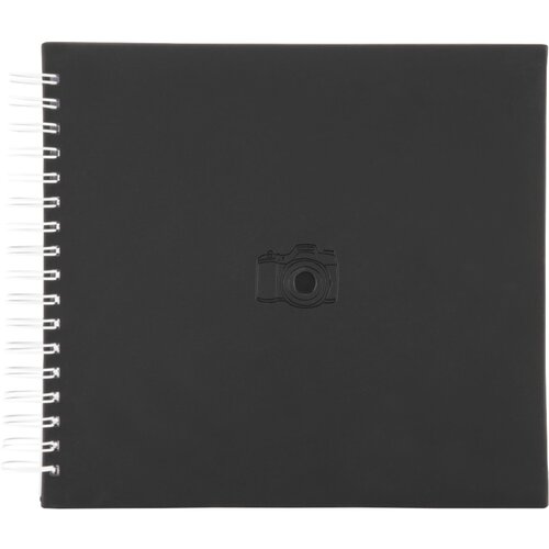 Hama signs spiral-album 28x24 50 wei&amp;szlig;e seiten, schwarz 7500 Slike