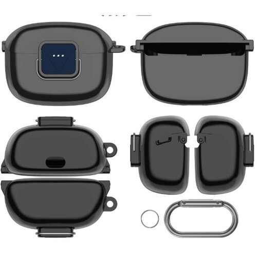 INF TPU za&scaron;čitni ovitek za JBL Tune Buds 2 s preklopom, pralen Black, (5000243585) Cene