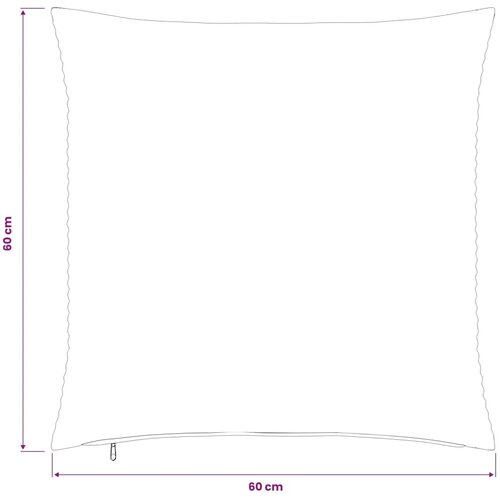  Presvlaka za jastuk 6 pcs HEERLEN Svjetlosiva 60 x 60 cm Kord - Svjetlosiva 60 x 60 cm 6 Cene