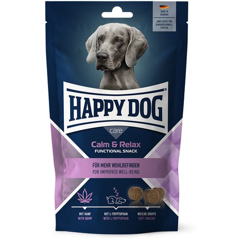 Happy Dog Care Snack - Calm &amp;amp; Relax s pačetinom 100 g Slike
