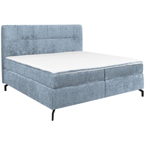 Esposa POSTELJA BOXSPRING 160 cm x 200 cm , tekstil svetlo modra Cene