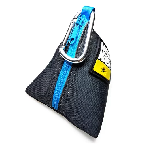 Max&Molly Triangle nosilec vrečk za pasje iztrebke - 2 x nebeško modra