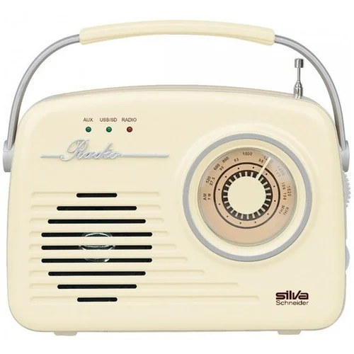 SILVA Schneider retro radio tranzisor mono 1965 243015, bež