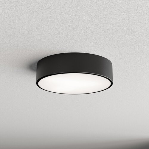  plafonska lampa cleo 2xE27/24W/230V prečnika 30 cm crna Slike