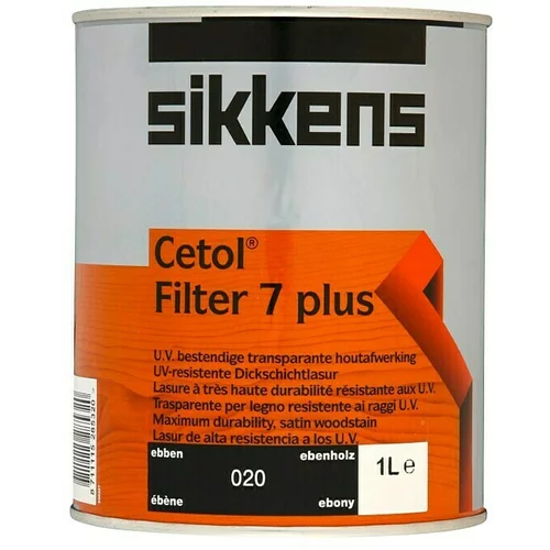  Lazura za zaštitu drva Cetol Filter 7 (Ebanovina, 1 l)