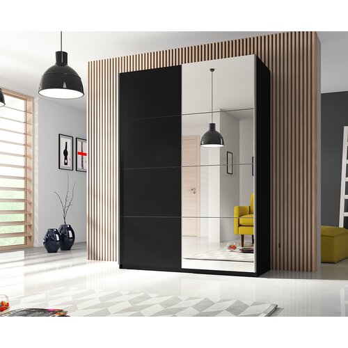 Helvetia ORMAR SA KLIZNIM VRATIMA 150 CM BETA - CRNI Cijene
