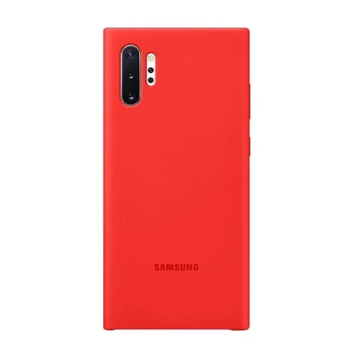 Samsung original silikonski ovitek EF-PN975TRE za Galaxy Note 10 Plus N975 - rdeč