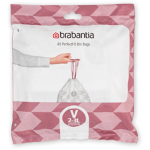 Brabantia PerfectFit vrećice za smeće za Bo Touch Bin - pakiranje s dozatorom - 3L (V) - 60 komada Cijene