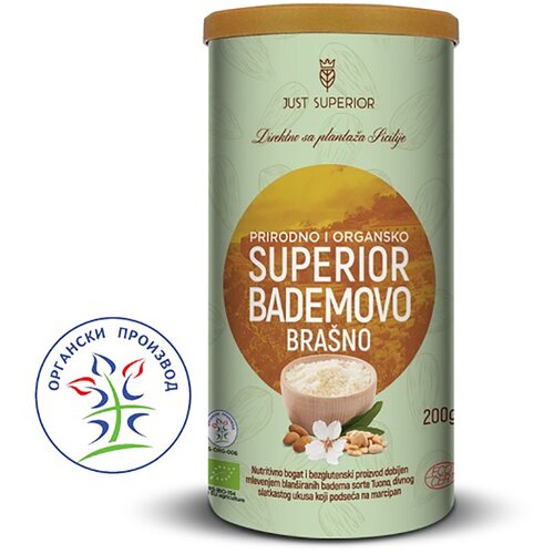 Just Superior Organsko badem bra&amp;scaron;no Just superior, 200g Slike