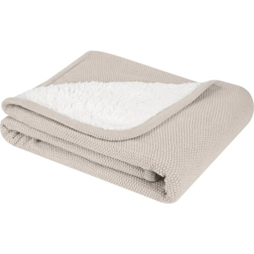  Pleteno dvostrano baby ćebence sherpa 75x100 Dream Big Beige KKB12048 Slike