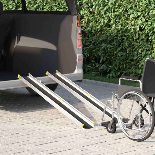  Rampa za invalidska kolica 2 pcs Crna 152 x 19 x 5 5 cm Cijene