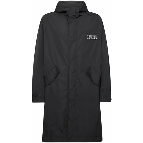 Karl Lagerfeld Prehodna jakna 'Ikonik 2.0' črna