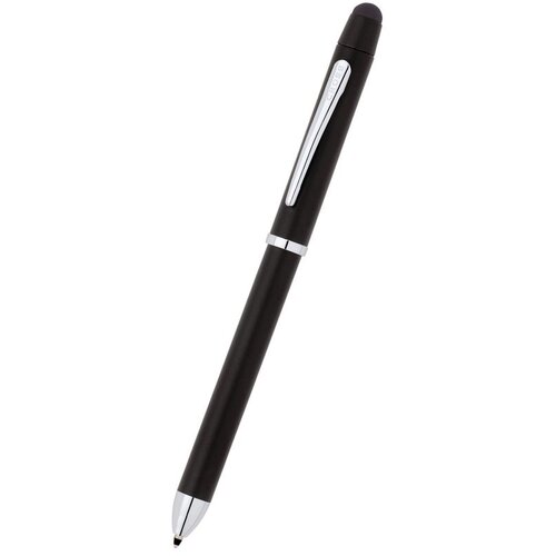 Cross Tech3+ vi&amp;scaron;enamjenska olovka AT0090-3, Satin Black, kemijska + tehnička + stylus Slike