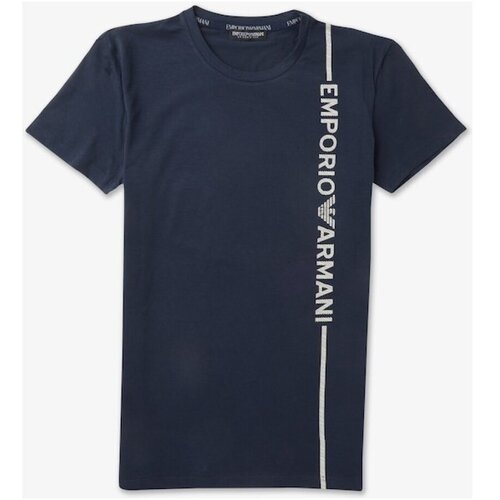 Emporio Armani Majice s kratkimi rokavi 111035 3F523 Modra Cene