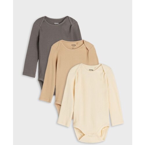 Sinsay rebrasti bodi 3 pack za bebe 3765M-01X Cene