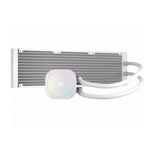 Corsair Kuler za CPU NAUTILUS 360 ARGB/360mm/vodeno hladenje/bela Slike