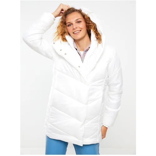 LC Waikiki Women's Hooded Plain Puffer Coat