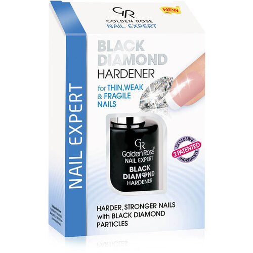 Golden Rose lak za negu noktiju Nail Expert Black Diamond Hardener Cene